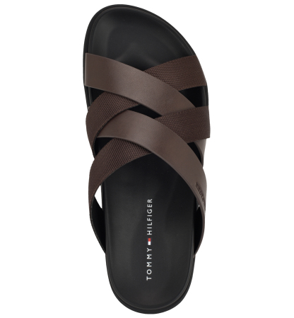 Tommy Hilfiger Men's Bivin2 Slip-On Sandals - Dark Brown