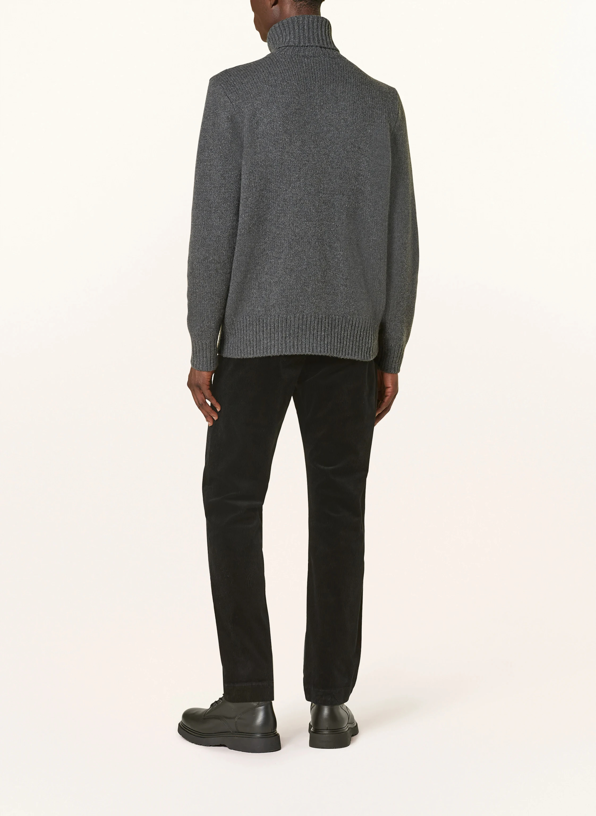 POLO RALPH LAUREN Cordchino Stretch Straight Fit – SCHWARZ