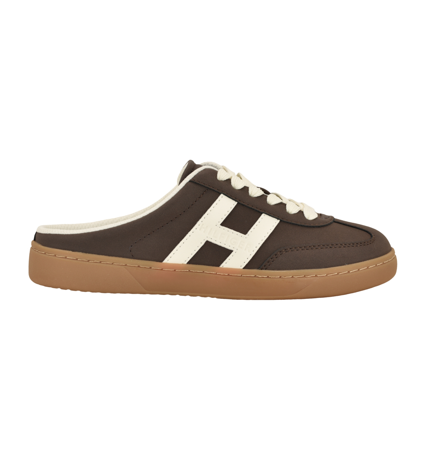 Tommy Hilfiger Women's Melinaz Slip-On Mule Sneakers - Dark Brown