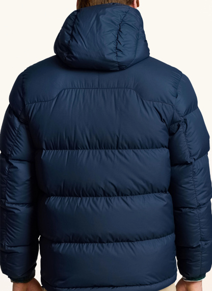 POLO RALPH LAUREN Daunenjacke GORHAM mit abnehmbarer Kapuze – DUNKELBLAU