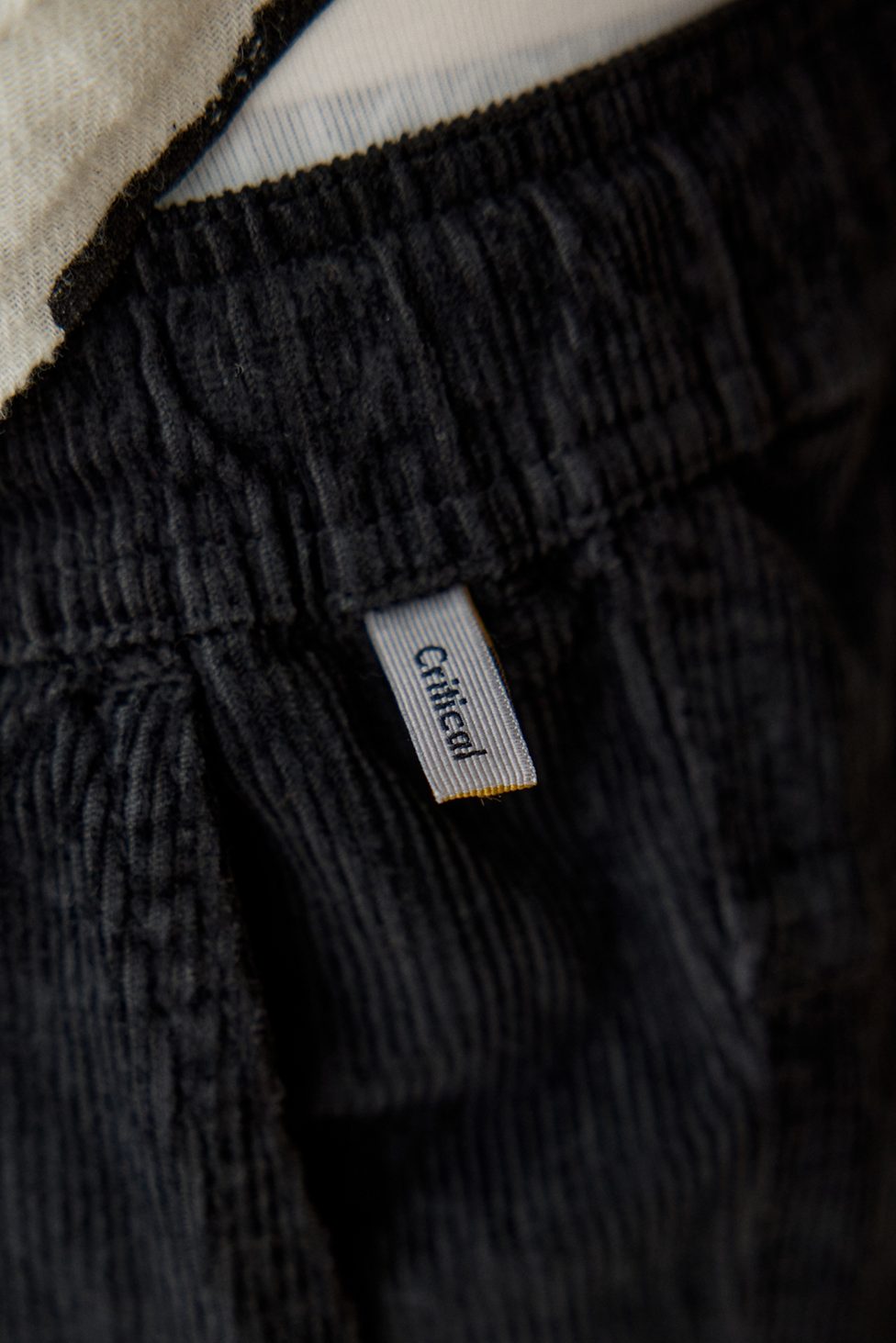 The Critical Slide Society All Day Corduroy Short - Washed Black