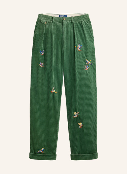 POLO RALPH LAUREN Cordhose Regular Fit – GRÜN