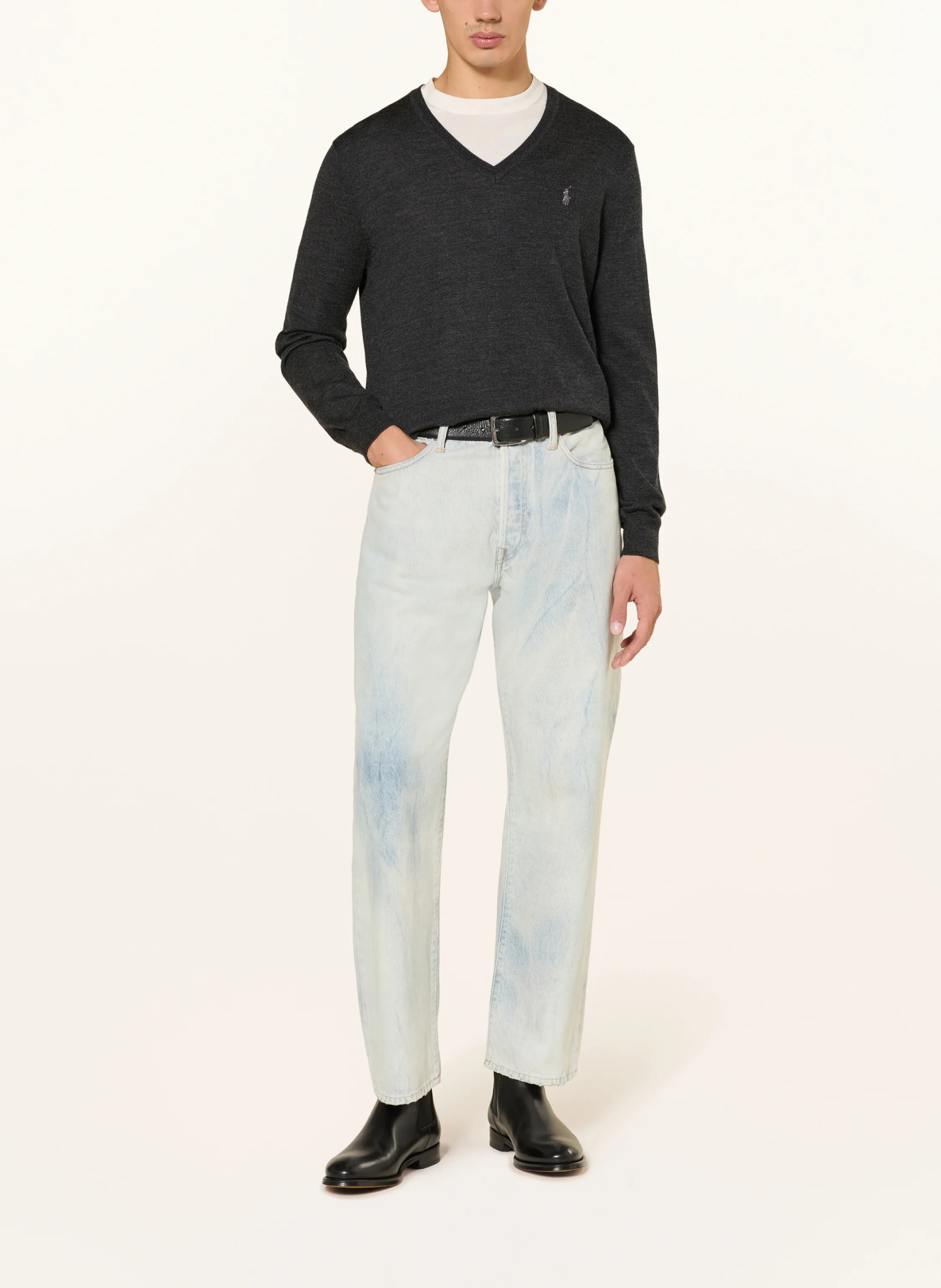 POLO RALPH LAUREN Pullover – DUNKELGRAU
