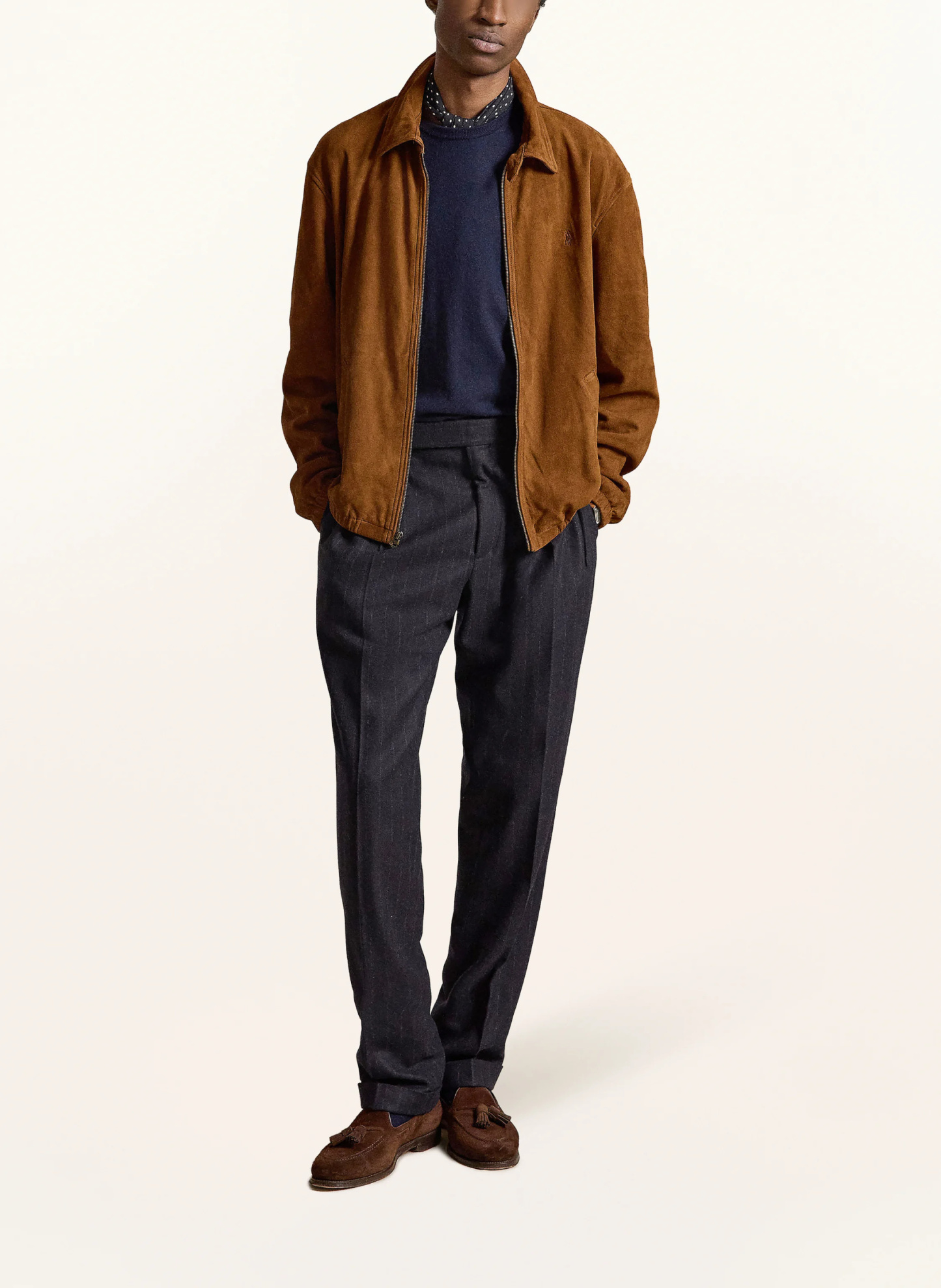 POLO RALPH LAUREN Lederjacke – COGNAC