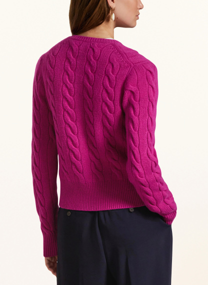 POLO RALPH LAUREN Strickjacke – FUCHSIA (1)