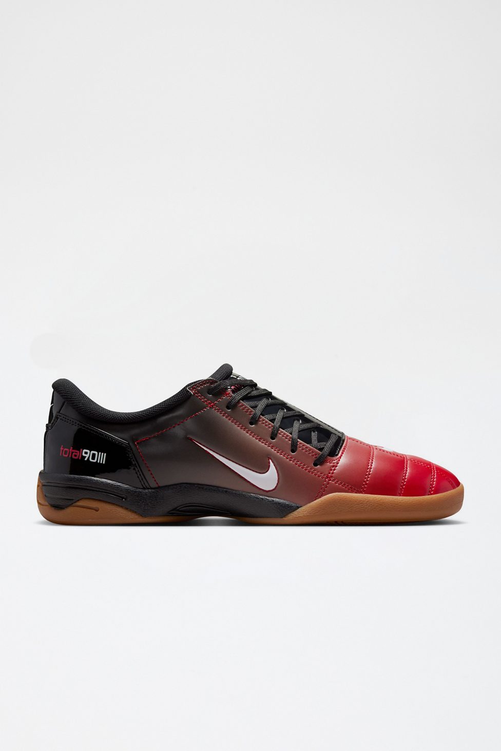 Nike Men's T90 Athletic Sneakers - Black/White-University Re