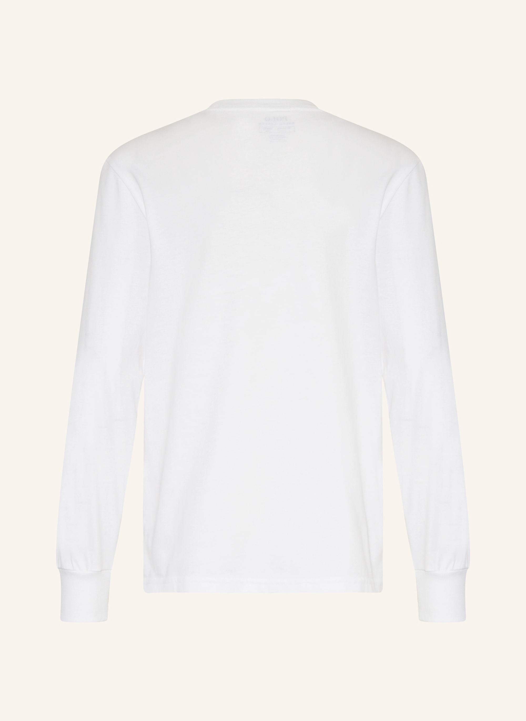 POLO RALPH LAUREN Longsleeve – WEISS