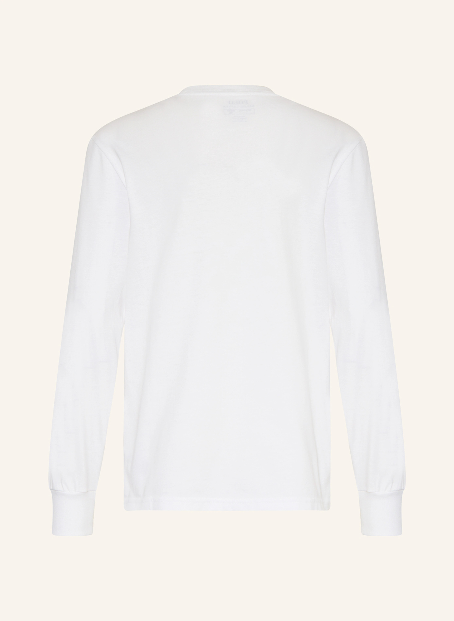 POLO RALPH LAUREN Longsleeve – WEISS