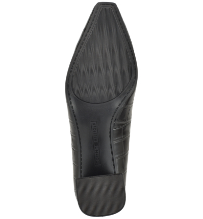 Tommy Hilfiger Women's Opheili Classic Block Heel Pumps - Black Croco