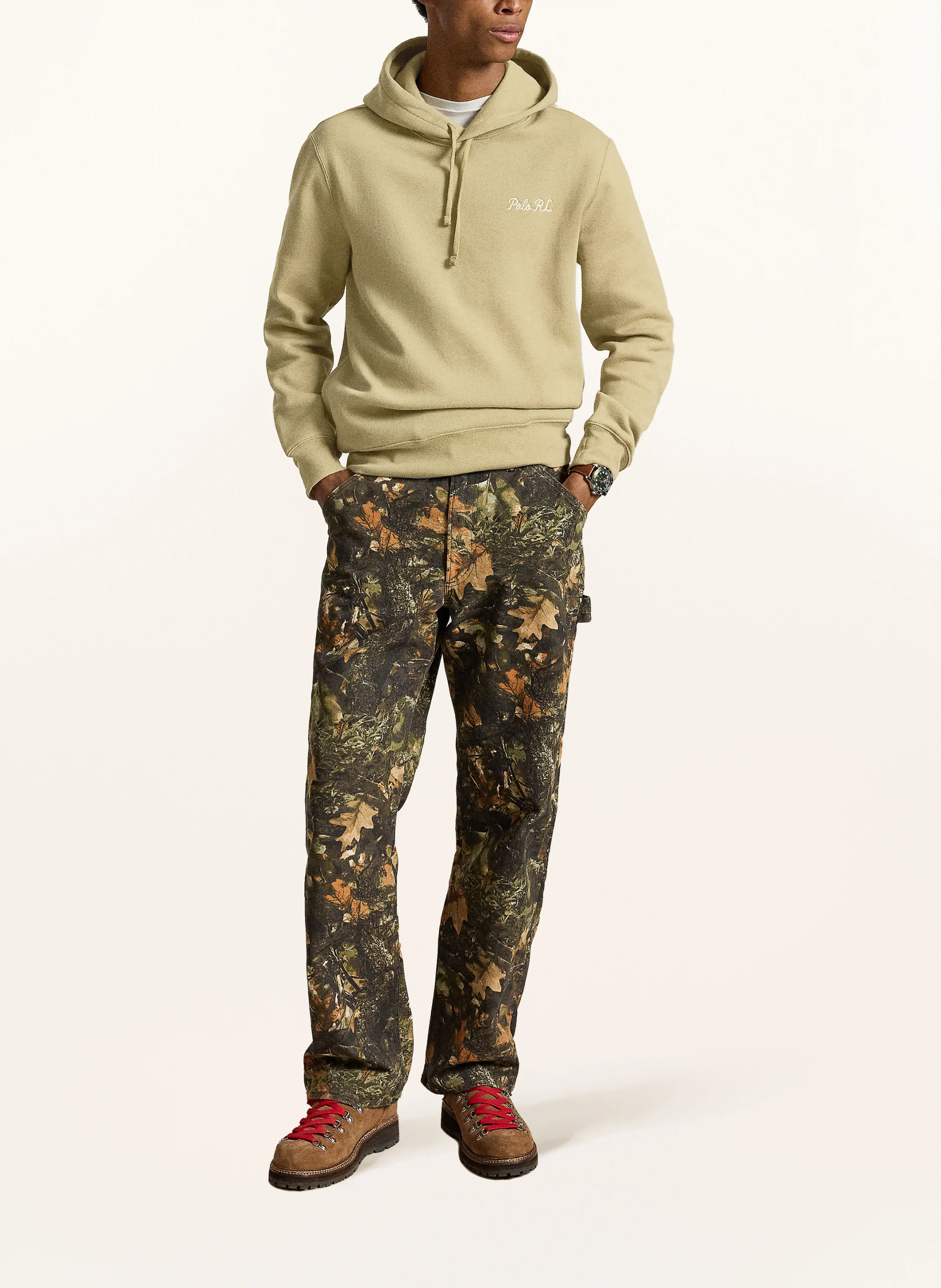 POLO RALPH LAUREN Hoodie – CAMEL