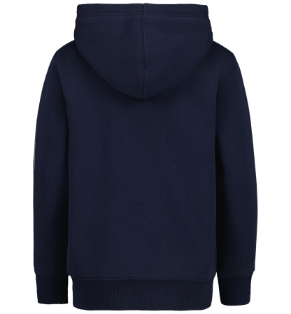 Tommy Hilfiger Boys' Signature Sherpa Lined Full Zip Hoodie - Navy Blazer