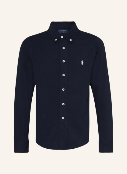 POLO RALPH LAUREN Piqué-Hemd – DUNKELBLAU
