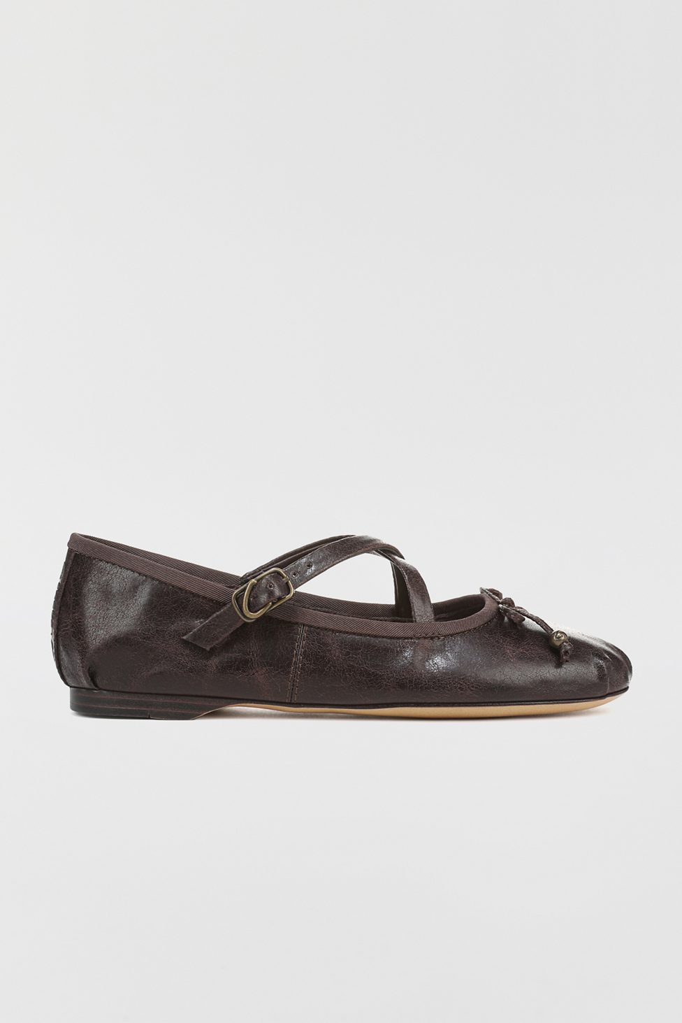 Circus NY By Sam Edelman Zuri Ballet Flats - Dark Chocolate