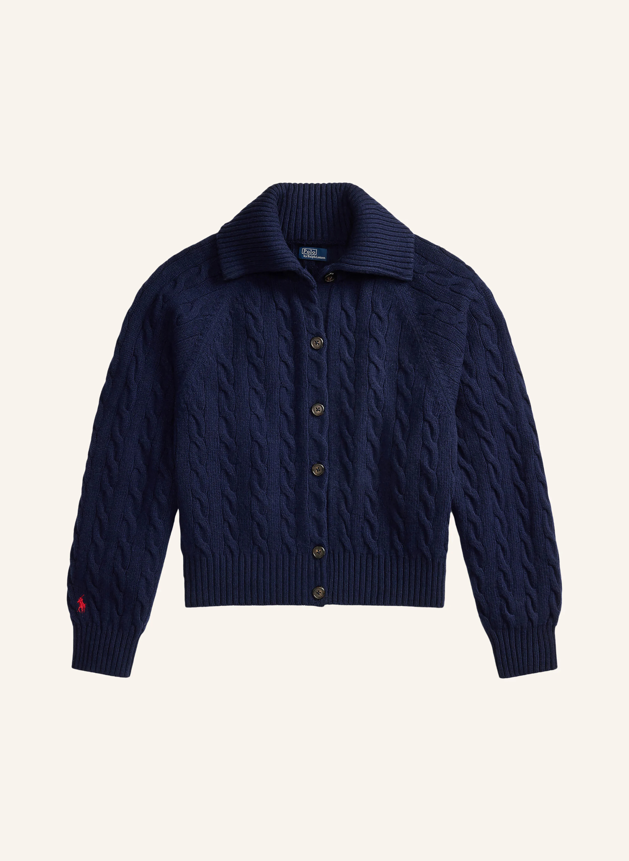 POLO RALPH LAUREN Strickjacke – DUNKELBLAU