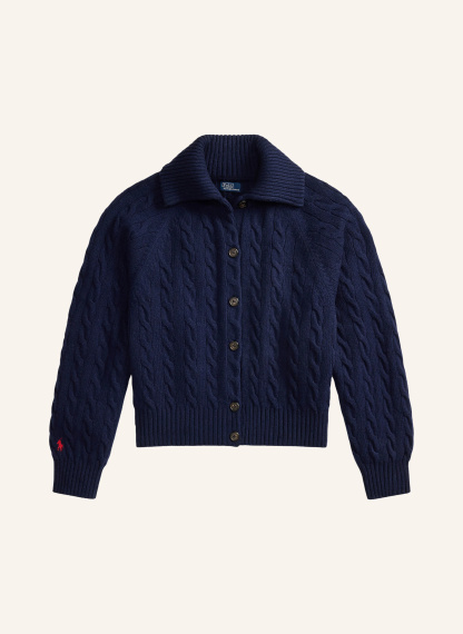 POLO RALPH LAUREN Strickjacke – DUNKELBLAU