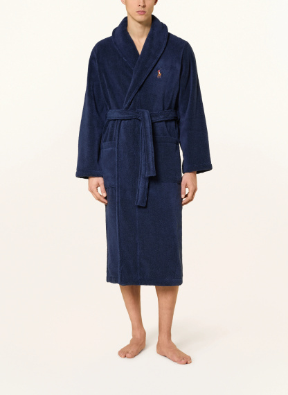 POLO RALPH LAUREN Herren-Bademantel – DUNKELBLAU