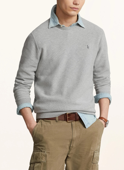POLO RALPH LAUREN Pullover – HELLGRAU