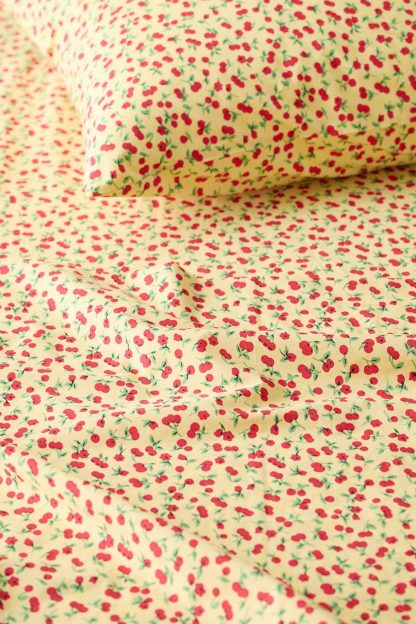 Cherry Land Patterned Sheet Set - Cherry Land