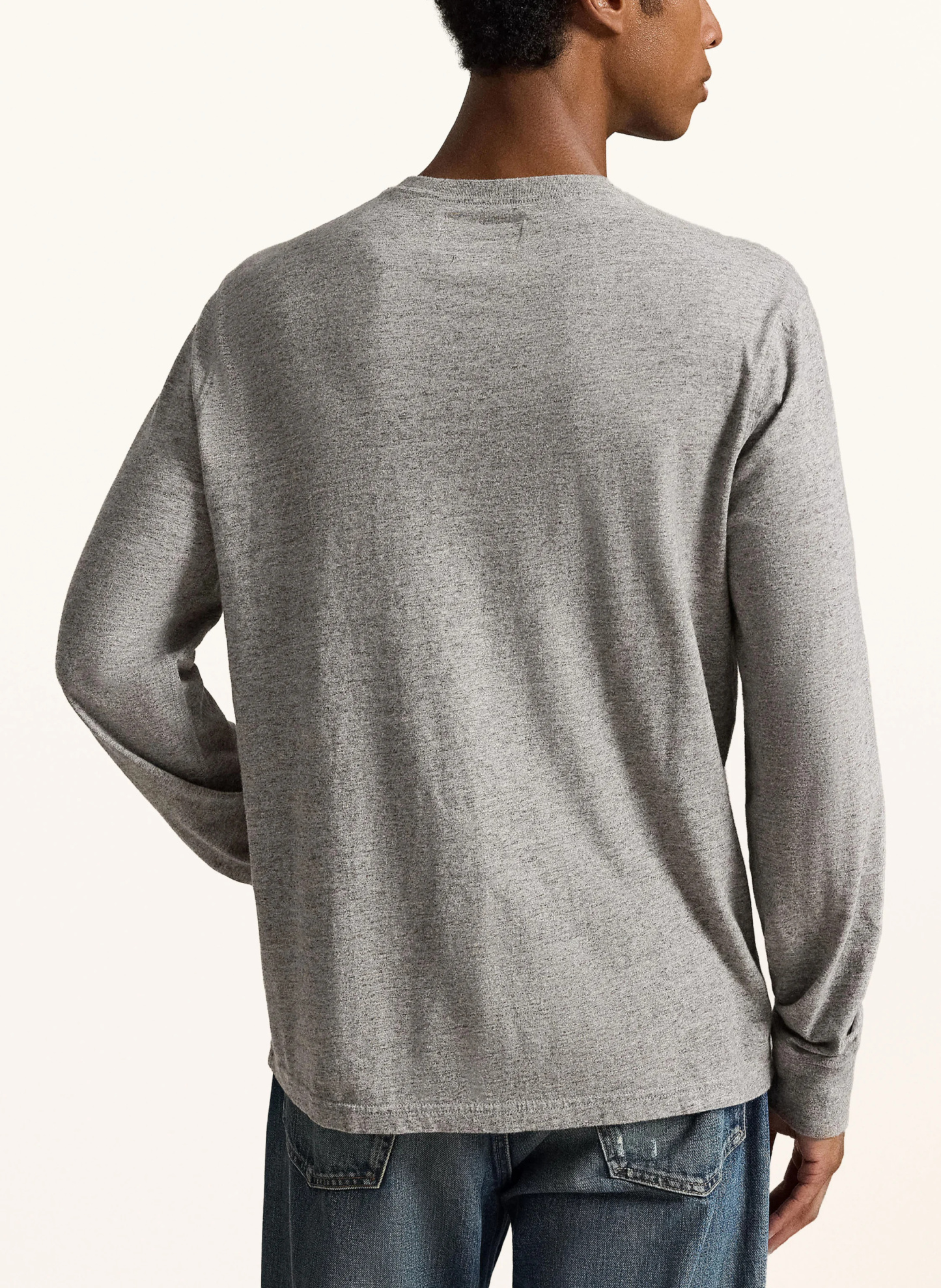 POLO RALPH LAUREN Henley-Shirt – GRAU