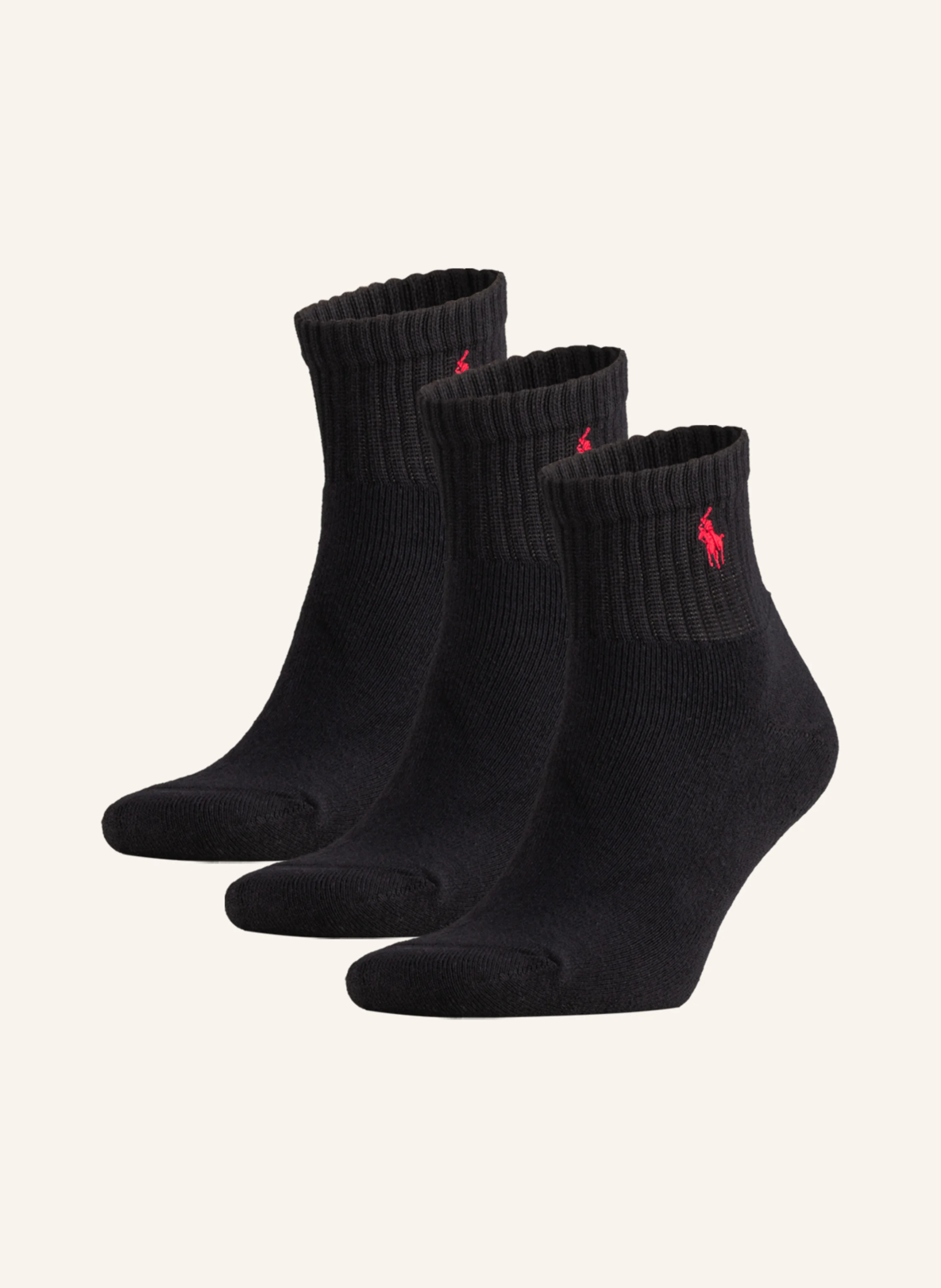 POLO RALPH LAUREN 3er-Pack Socken – 001 BLACK