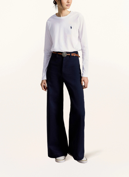 POLO RALPH LAUREN Longsleeve – WEISS