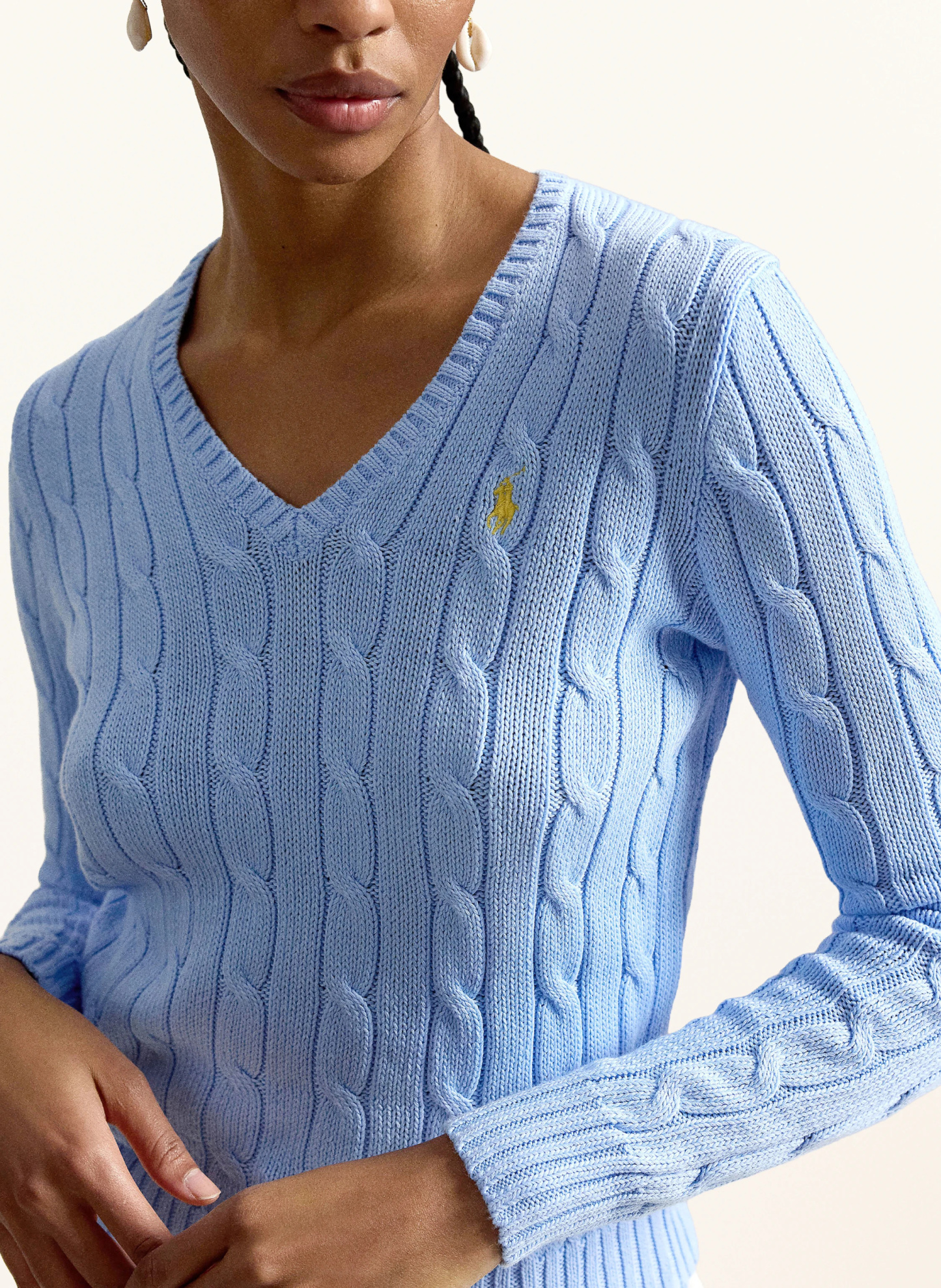 POLO RALPH LAUREN Pullover – HELLBLAU