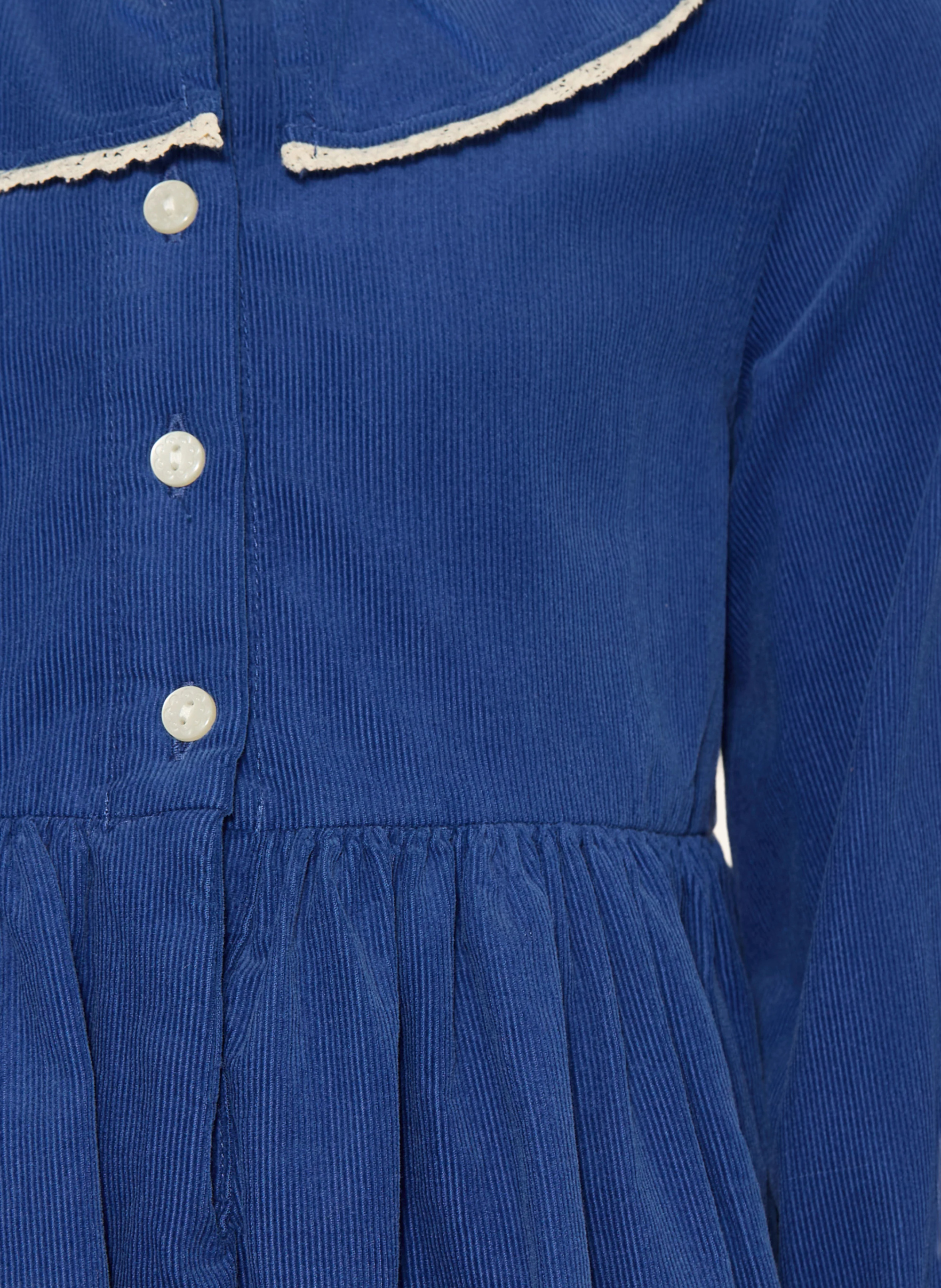 POLO RALPH LAUREN Cordkleid – BLAU