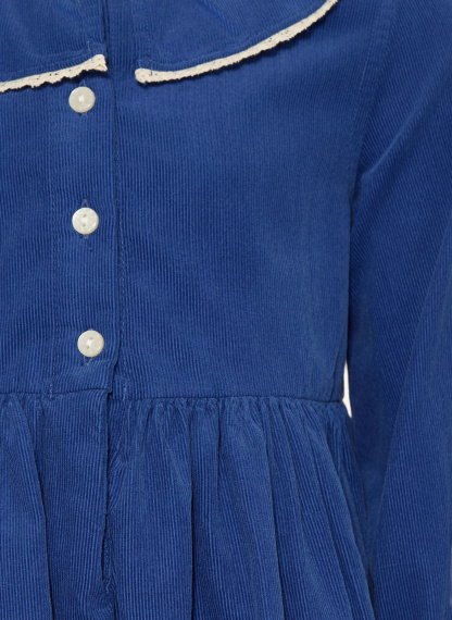 POLO RALPH LAUREN Cordkleid – BLAU