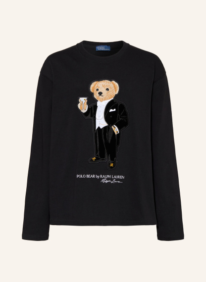 POLO RALPH LAUREN Longsleeve – SCHWARZ
