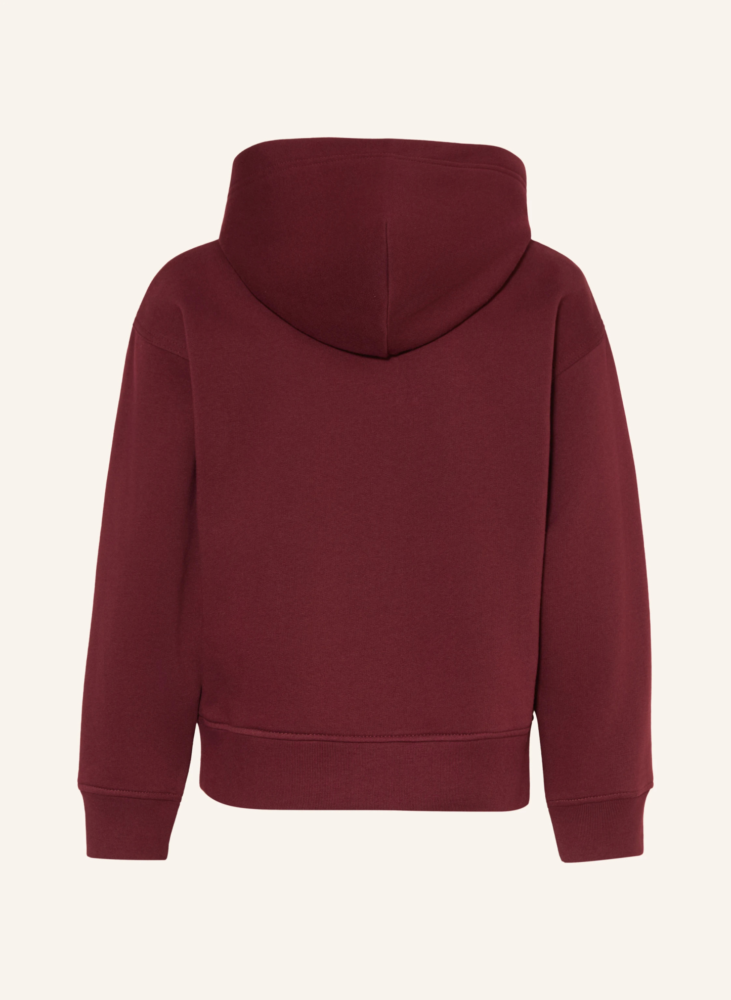 POLO RALPH LAUREN Hoodie – DUNKELROT / WEISS