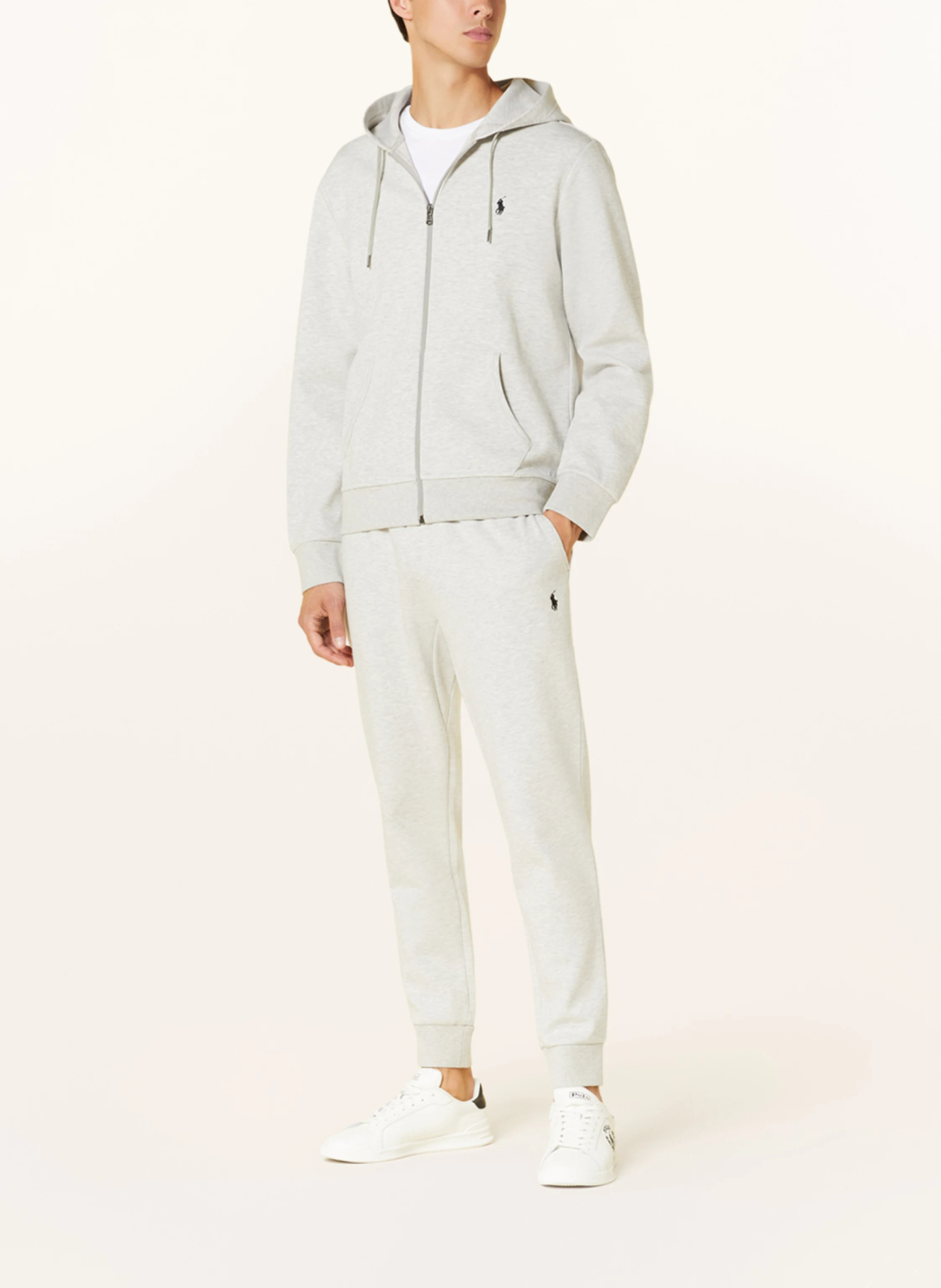 POLO RALPH LAUREN Sweatjacke – HELLGRAU