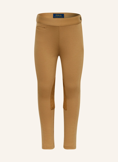 POLO RALPH LAUREN Leggings – CAMEL / COGNAC