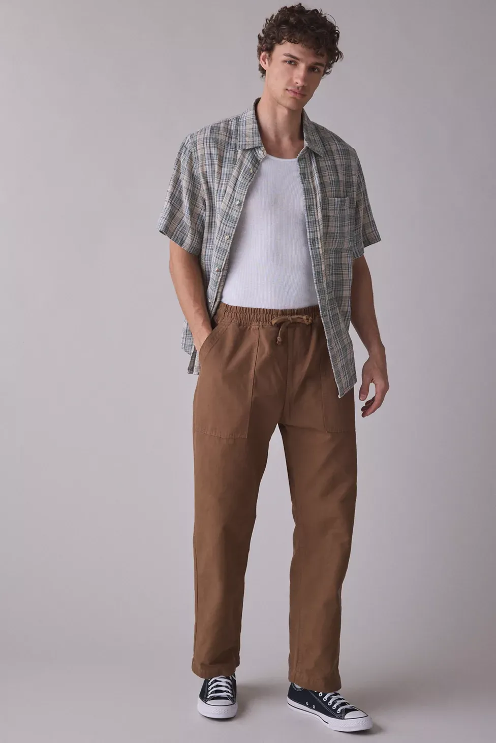 Service Works Classic Chef Pants - Brown