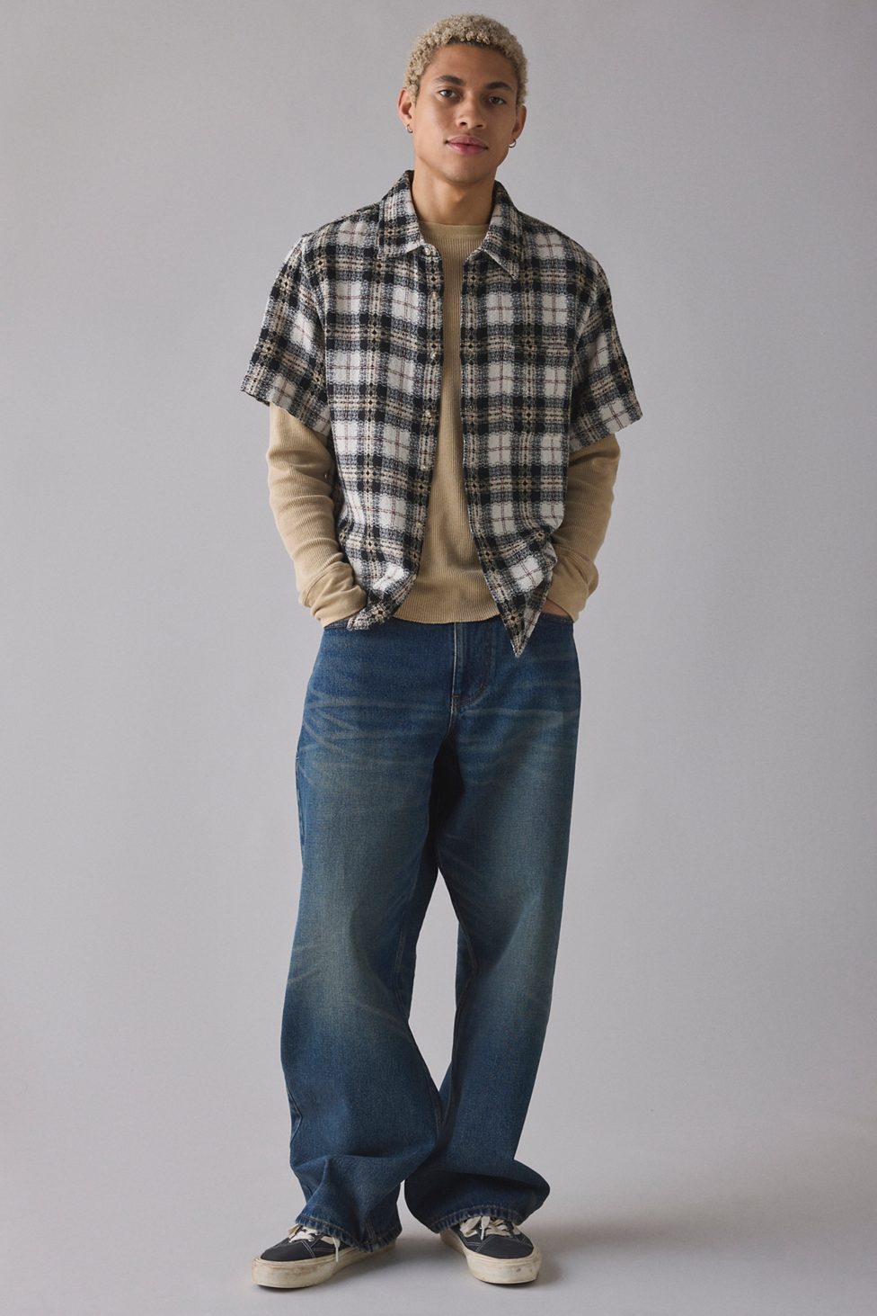 BDG Nitro Baggy Fit Jeans - Estate Wash