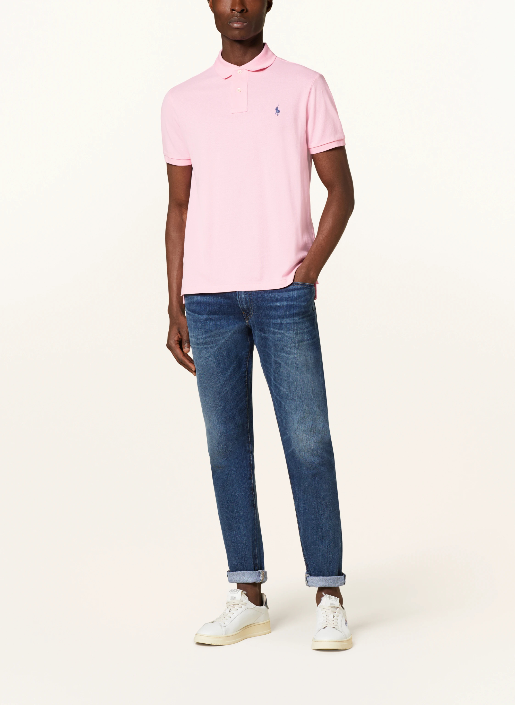 POLO RALPH LAUREN Piqué-Poloshirt Custom Slim Fit – PINK (1)