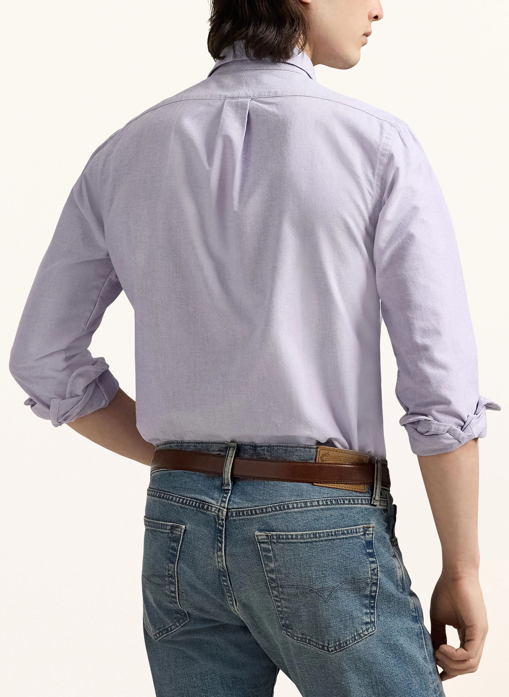 POLO RALPH LAUREN Oxfordhemd Custom Fit – HELLLILA