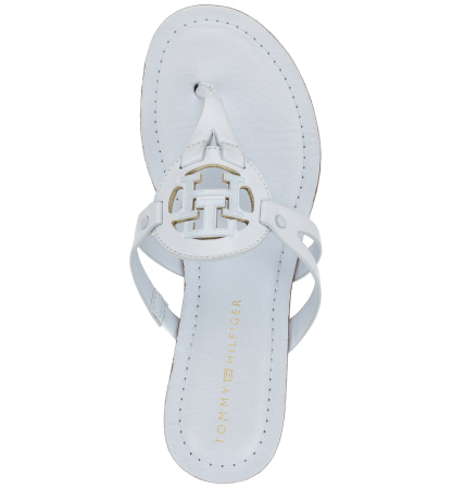 Tommy Hilfiger Women's Lerriz Logo Flat Thong Slide Sandals - Breezy Blue
