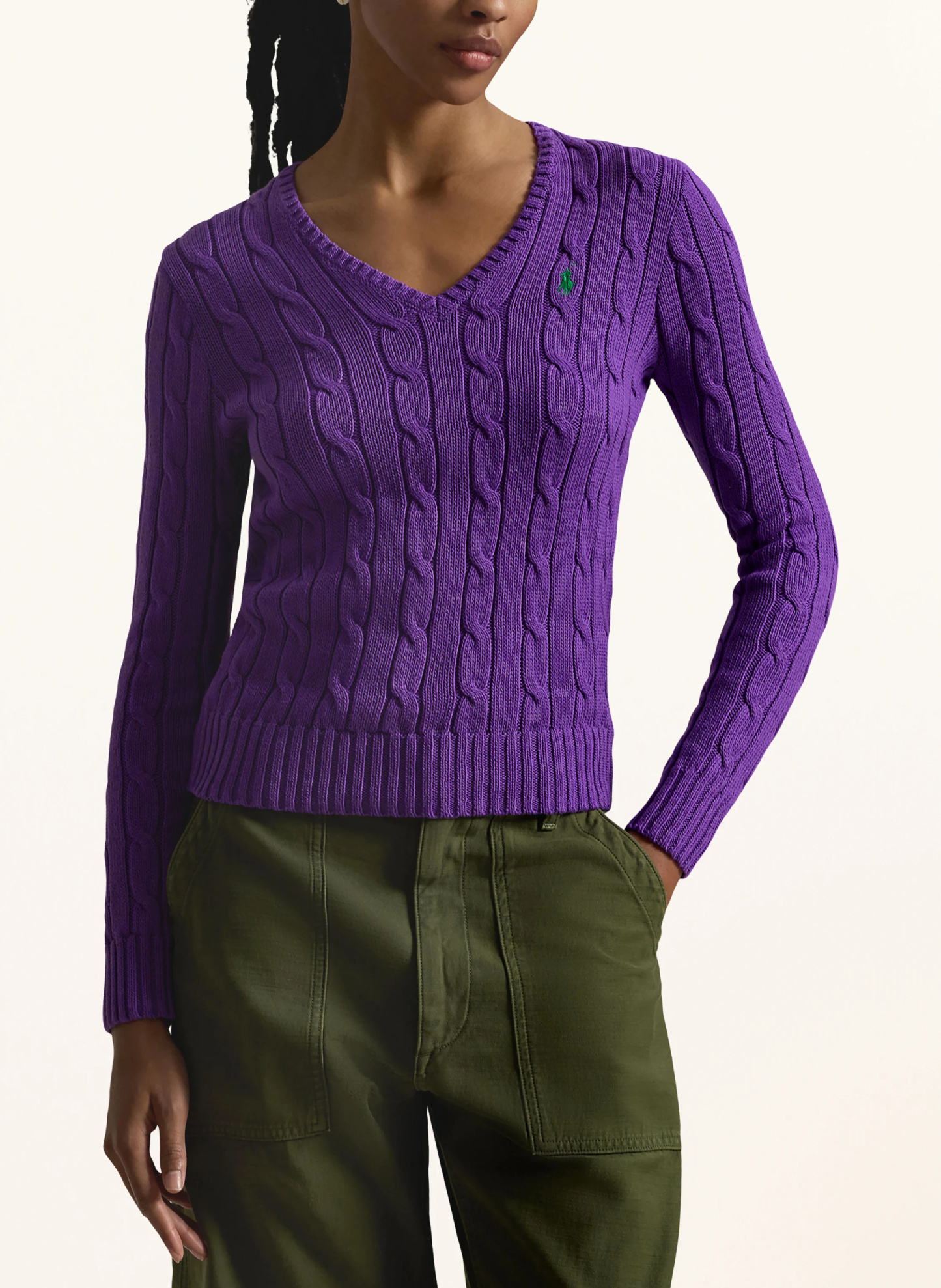 POLO RALPH LAUREN Pullover – LILA