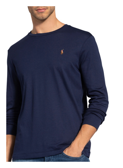POLO RALPH LAUREN Longsleeve – DUNKELBLAU