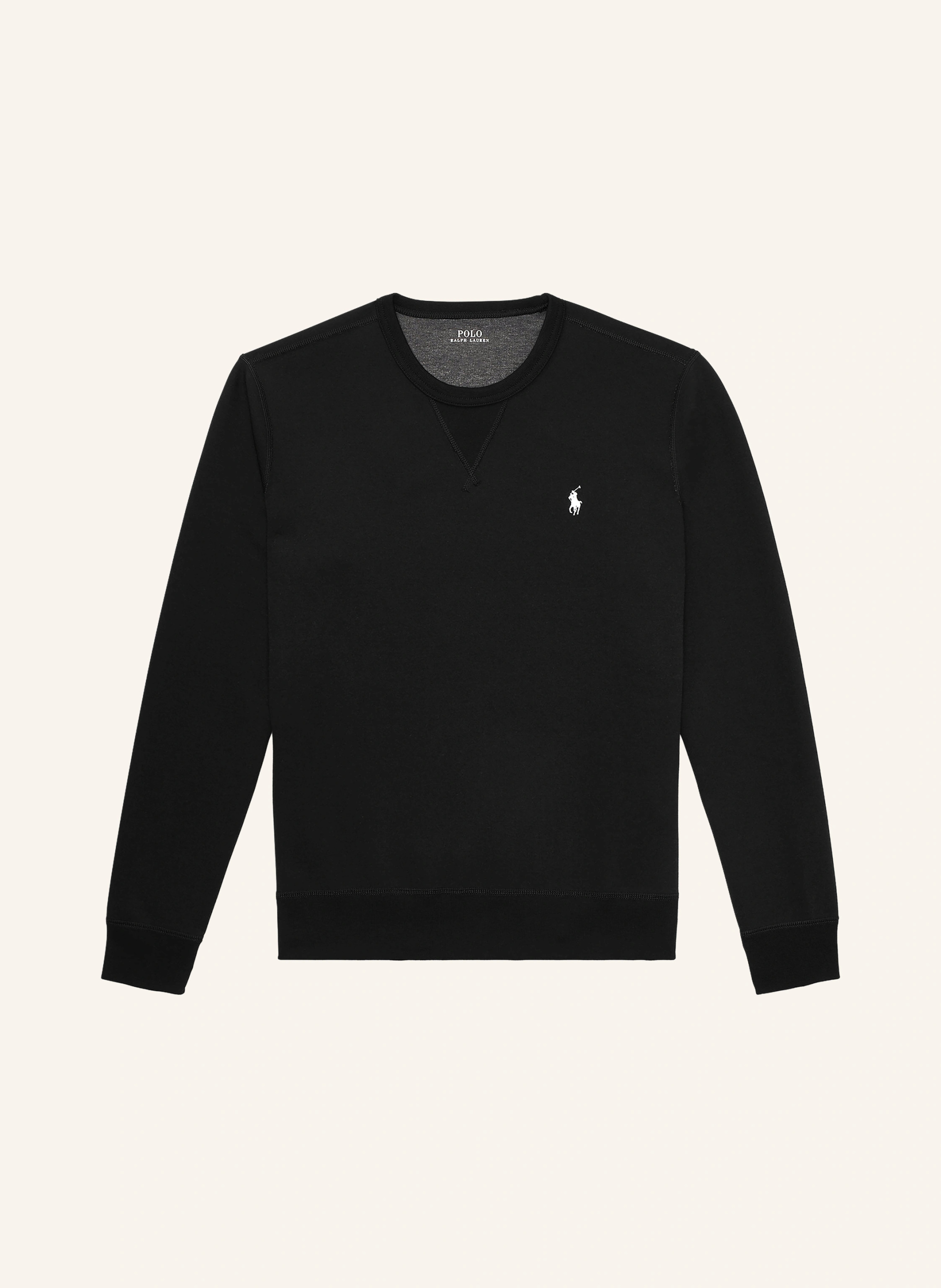 POLO RALPH LAUREN Sweatshirt – SCHWARZ / WEISS