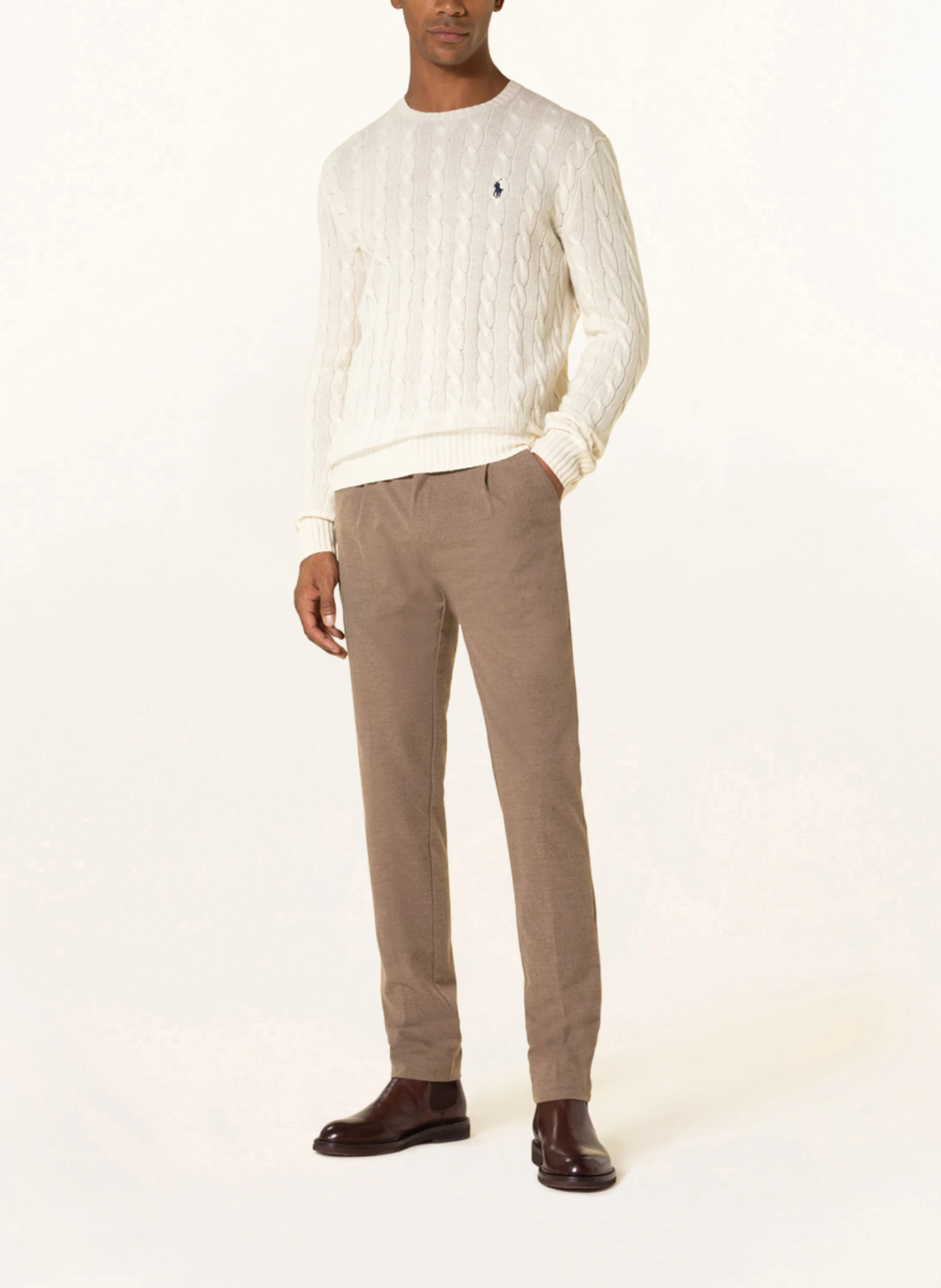 POLO RALPH LAUREN Pullover – CREME