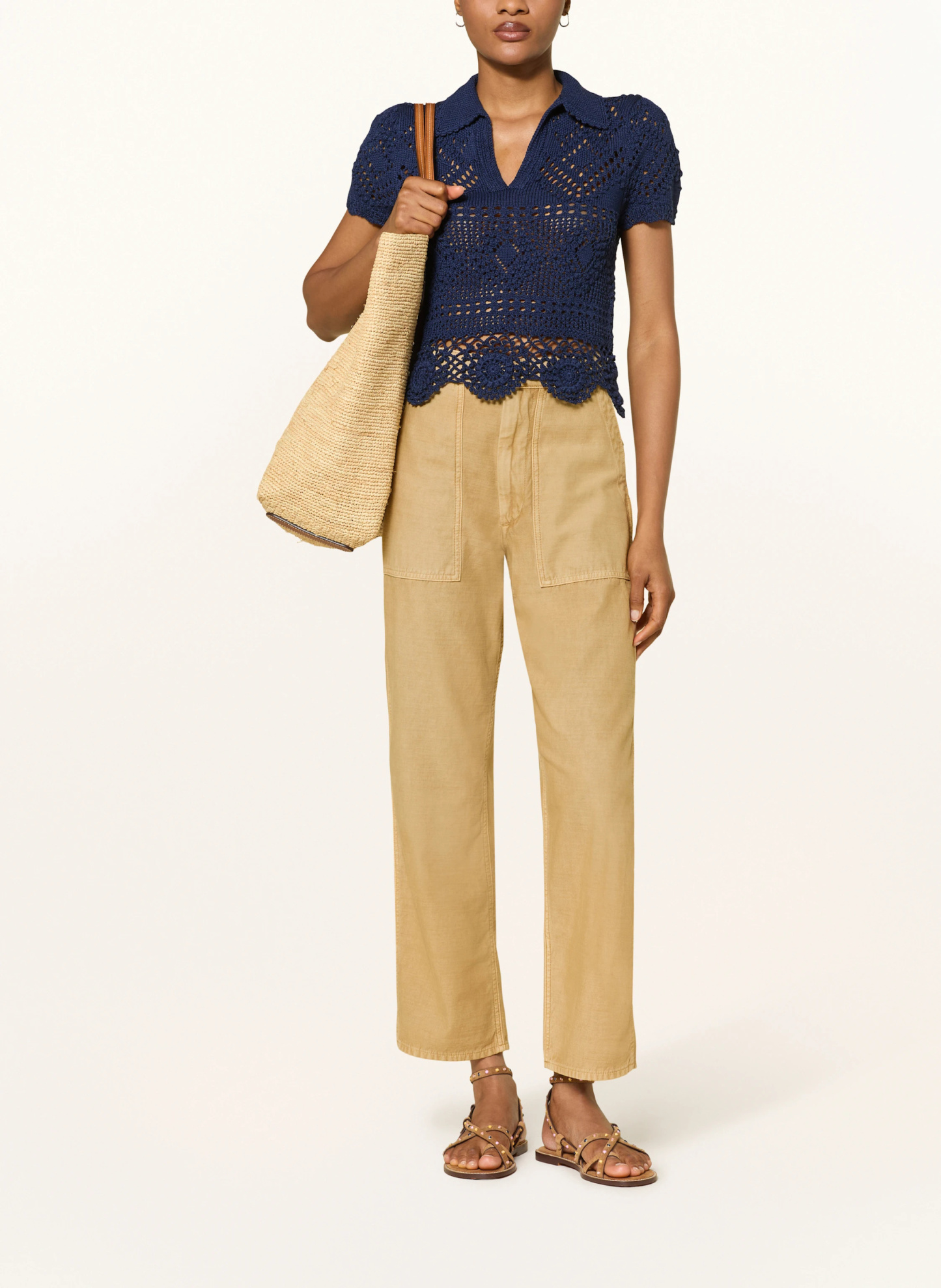 POLO RALPH LAUREN Hose RICKY – 001 KHAKI