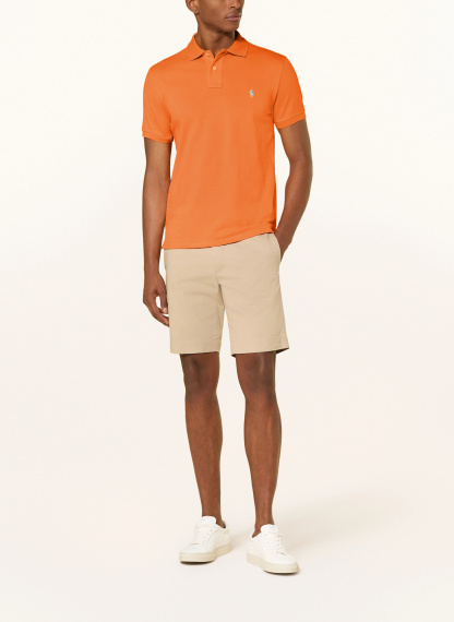 POLO RALPH LAUREN Piqué-Poloshirt Custom Slim Fit – ORANGE (1)