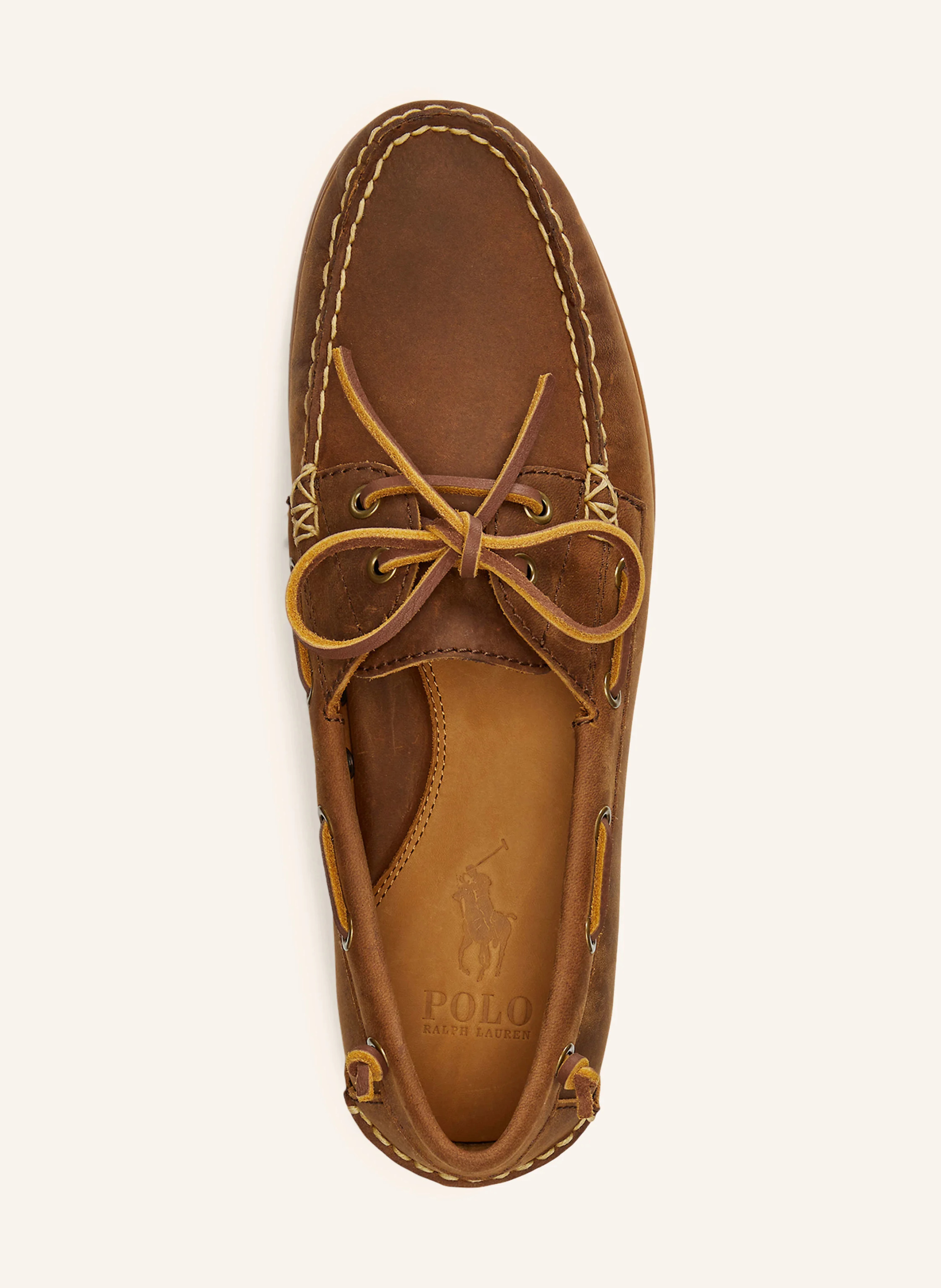 POLO RALPH LAUREN Bootsschuhe MERTON – COGNAC