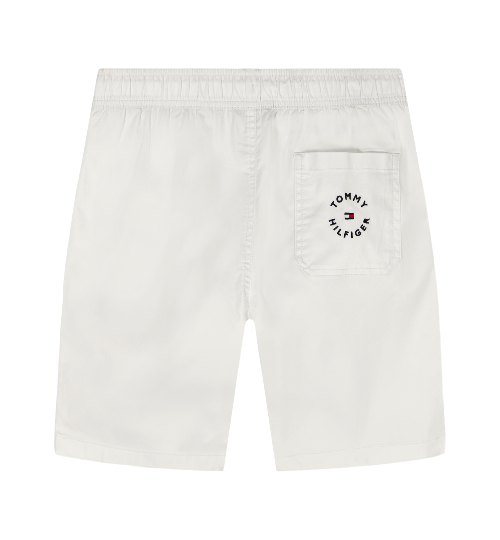 Tommy Hilfiger Boys' 8-20 Core Essentials Pull-On Shorts - White