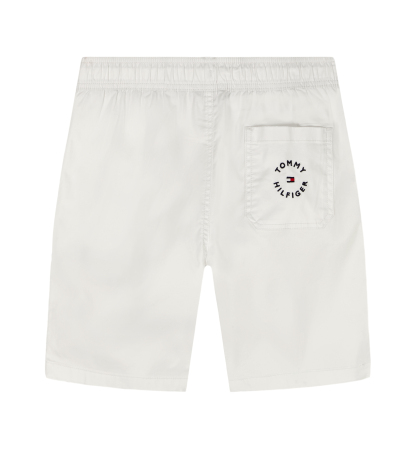 Tommy Hilfiger Boys' 8-20 Core Essentials Pull-On Shorts - White