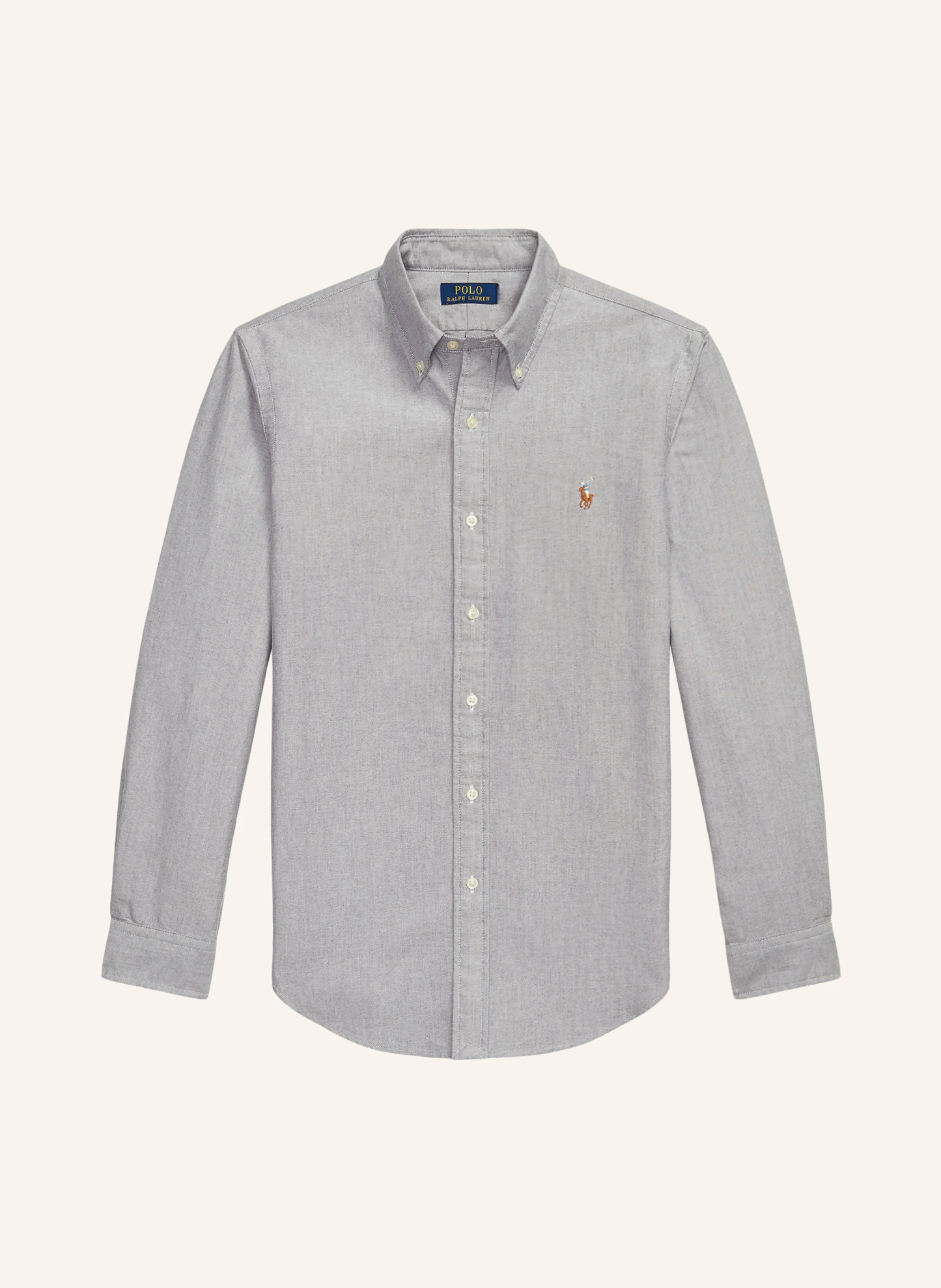 POLO RALPH LAUREN Oxfordhemd Custom Fit – BLAUGRAU