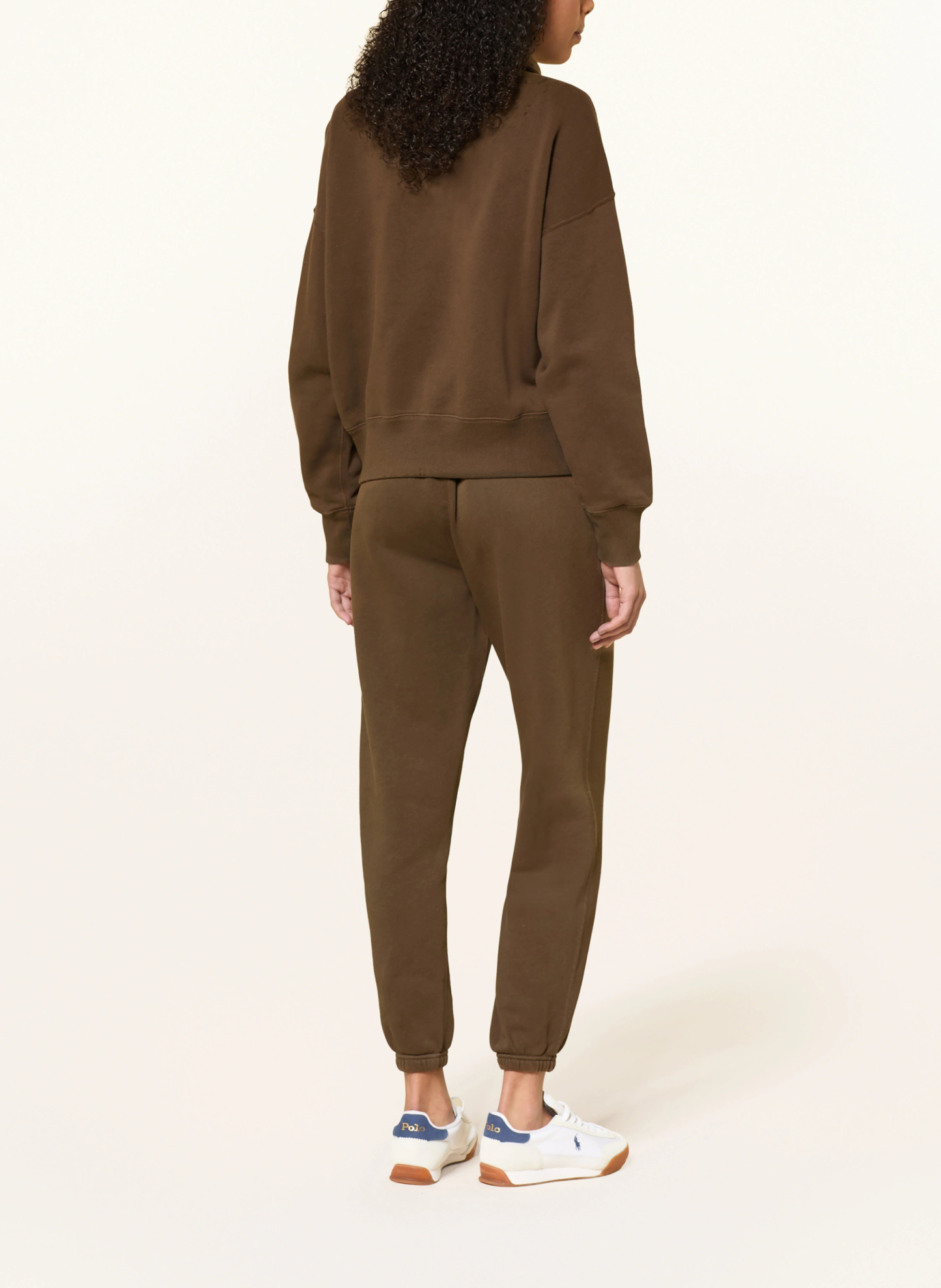 POLO RALPH LAUREN Sweatpants – BRAUN / WEISS