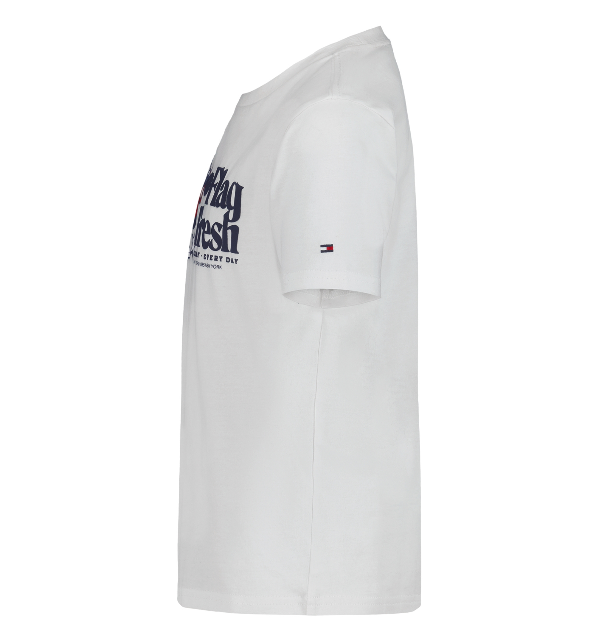 Tommy Hilfiger Boys' 2T-7 Flag Fresh Short-Sleeve T-Shirt - White