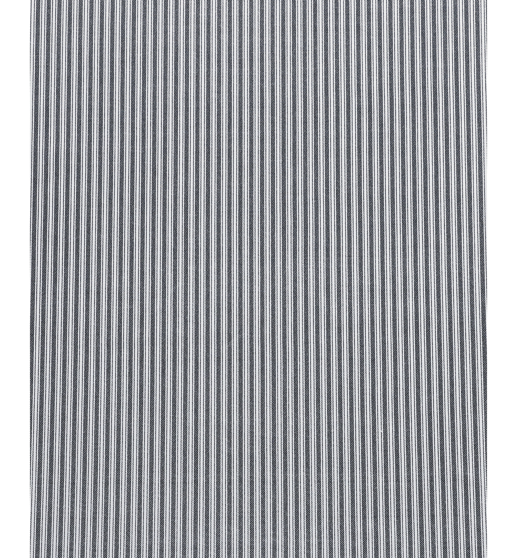 Tommy Hilfiger Printed 200-Thread Count Cotton Percale Sheet Set - Highland Ticking Stripe Navy